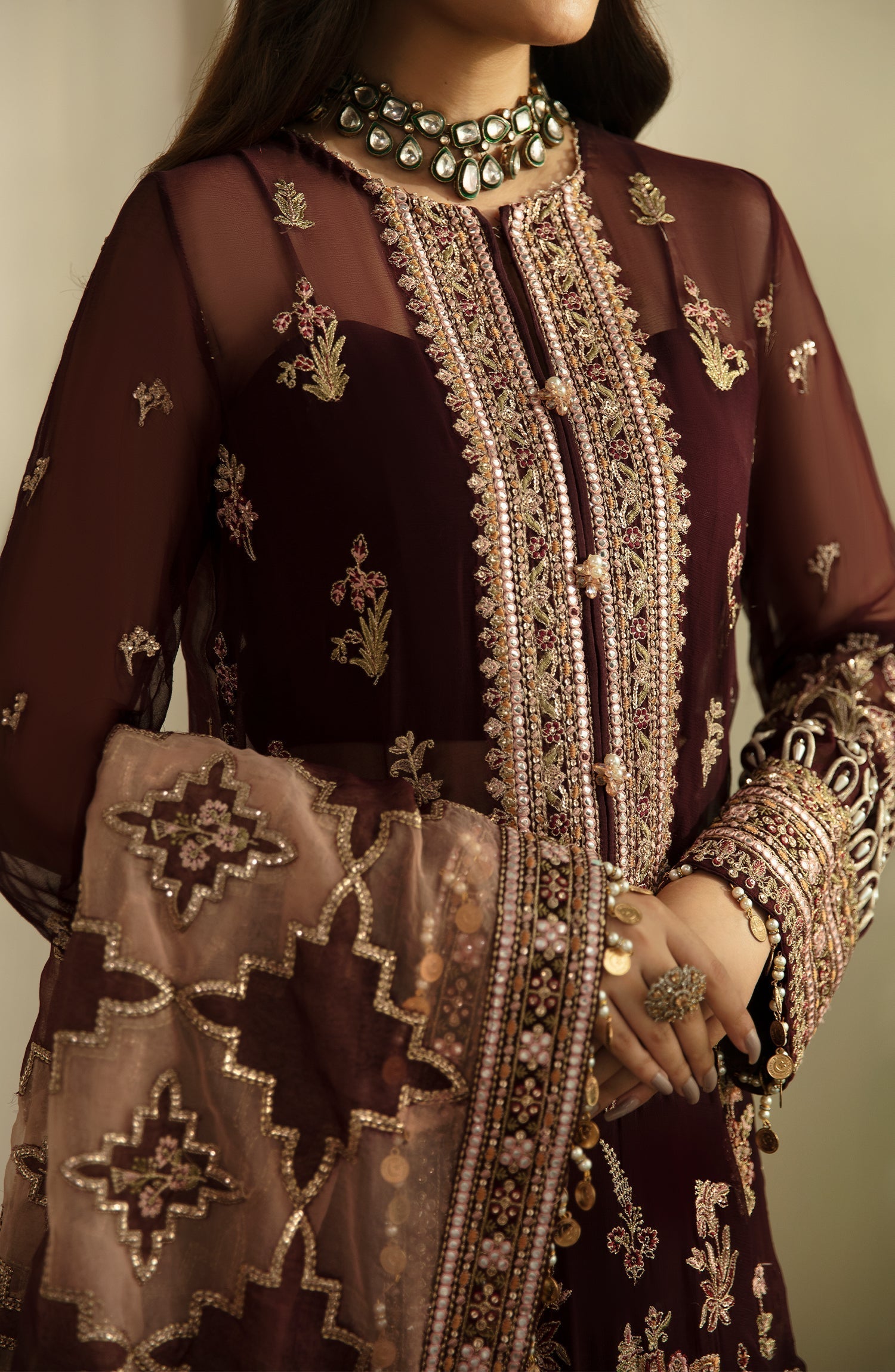 Eleshia | Zarin Wedding Formals 24 |  ZAIBA - Pakistani Designer Dress - by Eleshia | Type: Ladies Clothes - 100% Original at Saira Sultan