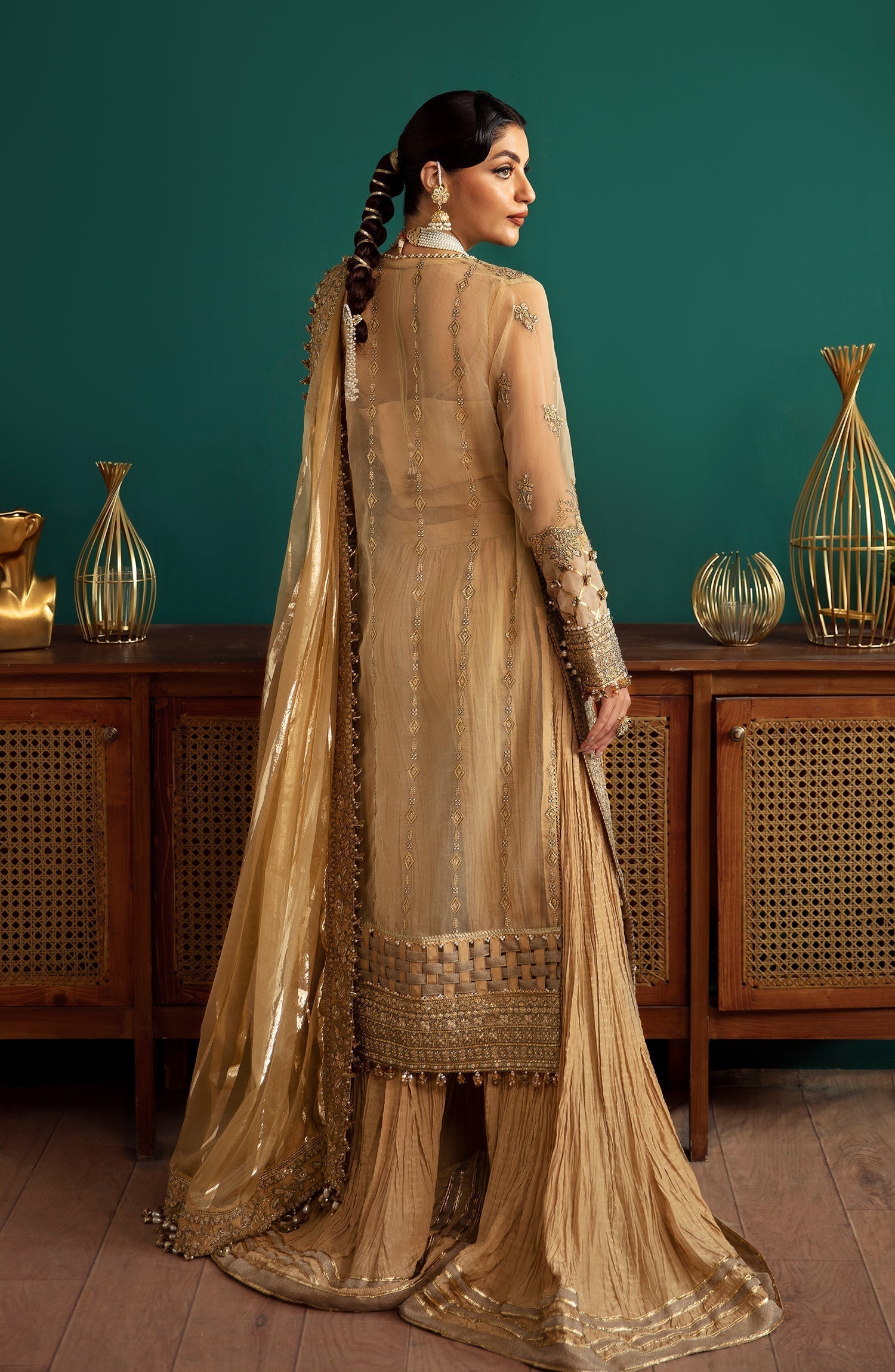 Eleshia | Zarin Wedding Formals 24 |  ELANA - Pakistani Designer Dress - by Eleshia | Type: Ladies Clothes - 100% Original at Saira Sultan
