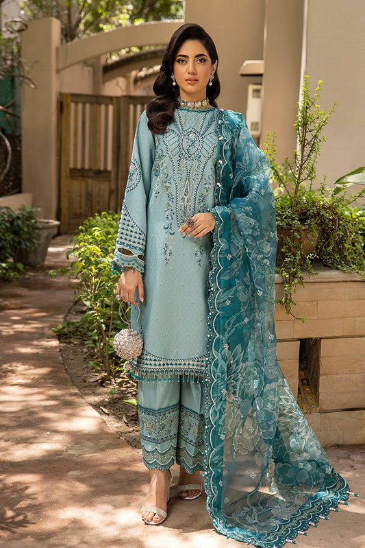 Ellena | Luxury Embroidered Collection | D25 - Pakistani Designer Dress - by Ellena | Type: Luxury - 100% Original at Saira Sultan
