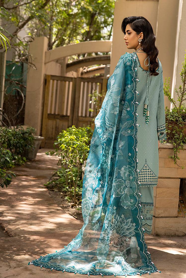 Ellena | Luxury Embroidered Collection | D25 - Pakistani Designer Dress - by Ellena | Type: Luxury - 100% Original at Saira Sultan