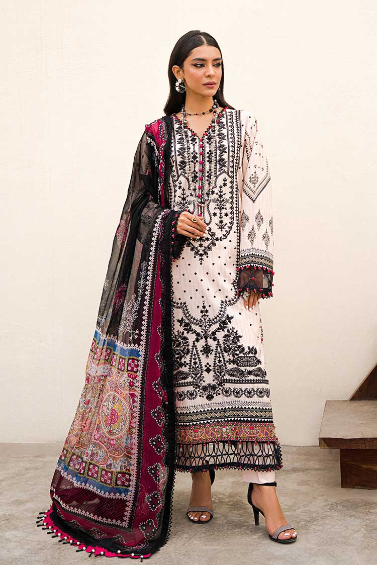 Ellena | Luxury Embroidered Collection | D03 - Pakistani Designer Dress - by Ellena | Type: Luxury - 100% Original at Saira Sultan