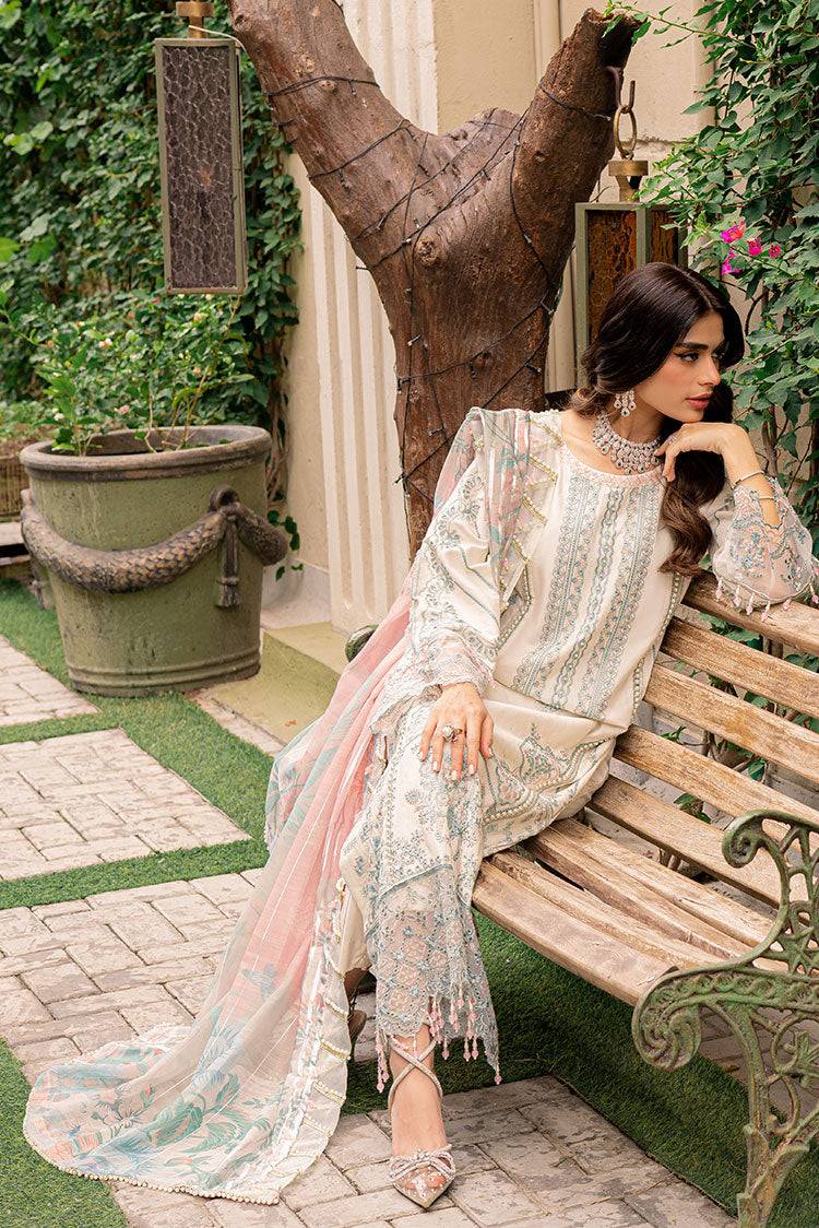 Ellena | Luxury Embroidered Collection | D27 - Pakistani Designer Dress - by Ellena | Type: Luxury - 100% Original at Saira Sultan