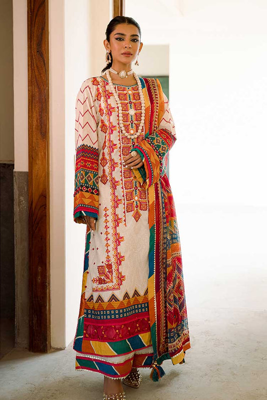 Ellena | Luxury Embroidered Collection | D08 - Pakistani Designer Dress - by Ellena | Type: Luxury - 100% Original at Saira Sultan