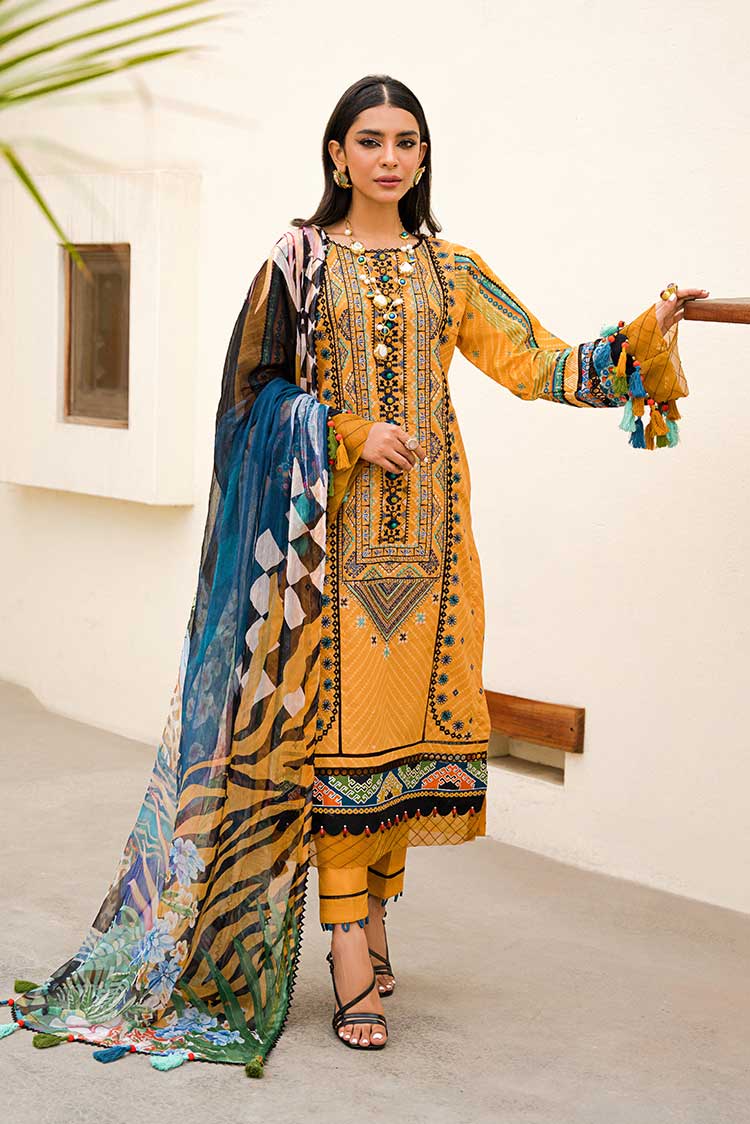 Ellena | Luxury Embroidered Collection | D14 - Pakistani Designer Dress - by Ellena | Type: Luxury - 100% Original at Saira Sultan