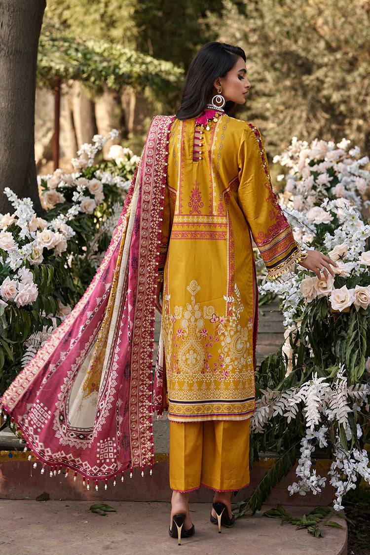 Ellena | Luxury Embroidered Collection | D15 - Pakistani Designer Dress - by Ellena | Type: Luxury - 100% Original at Saira Sultan