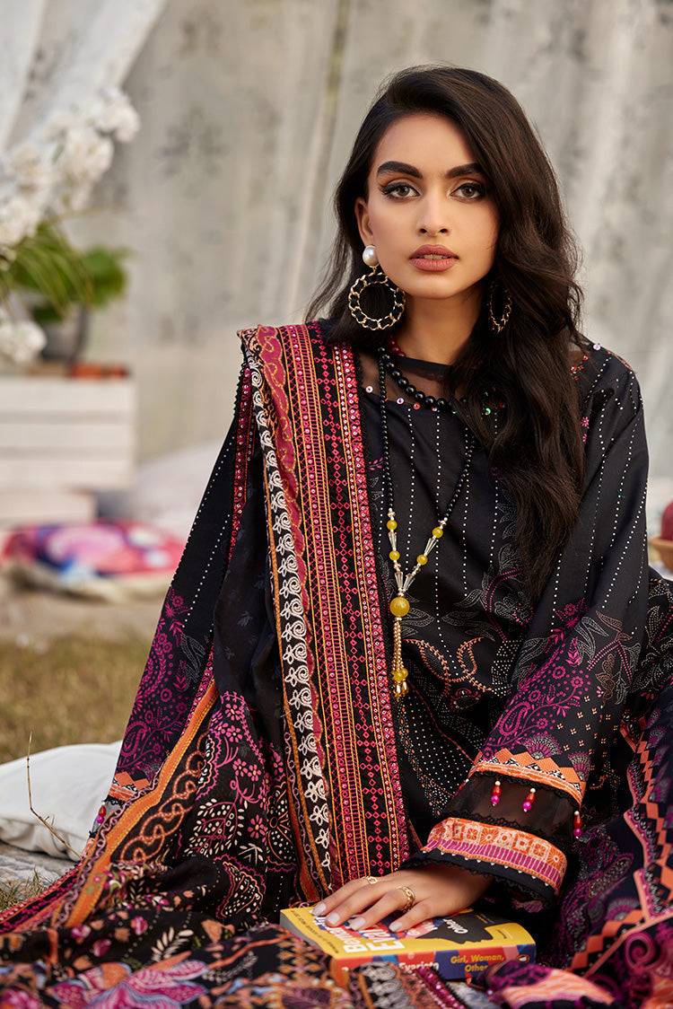 Ellena | Luxury Embroidered Collection | D09 - Pakistani Designer Dress - by Ellena | Type: Luxury - 100% Original at Saira Sultan