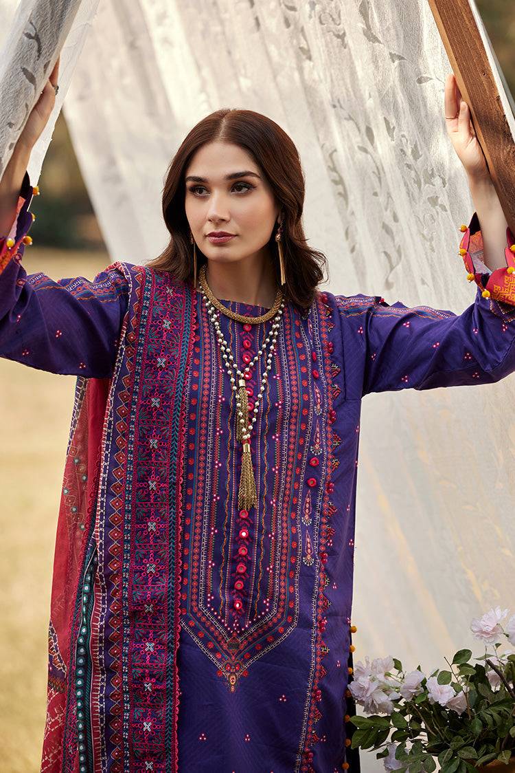Ellena | Luxury Embroidered Collection | D02 - Pakistani Designer Dress - by Ellena | Type: Luxury - 100% Original at Saira Sultan