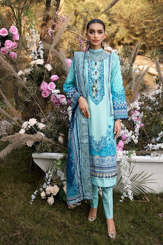 Ellena | Luxury Embroidered Collection | D24 - Pakistani Designer Dress - by Ellena | Type: Luxury - 100% Original at Saira Sultan