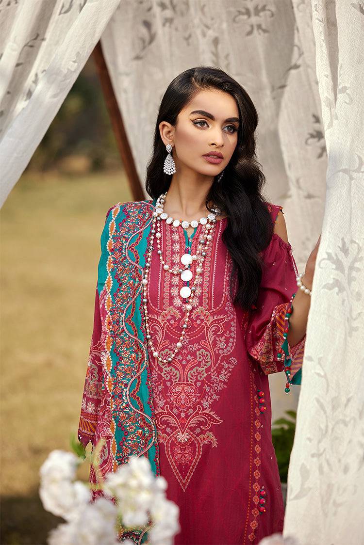 Ellena | Luxury Embroidered Collection | D04 - Pakistani Designer Dress - by Ellena | Type: Luxury - 100% Original at Saira Sultan