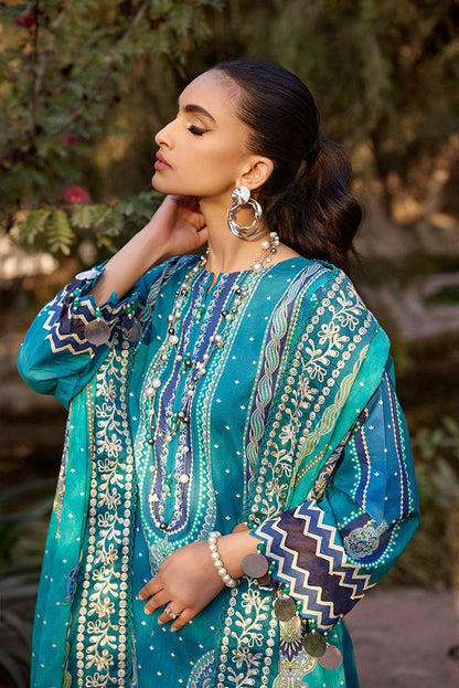 Ellena | Luxury Embroidered Collection | D07 - Pakistani Designer Dress - by Ellena | Type: Luxury - 100% Original at Saira Sultan