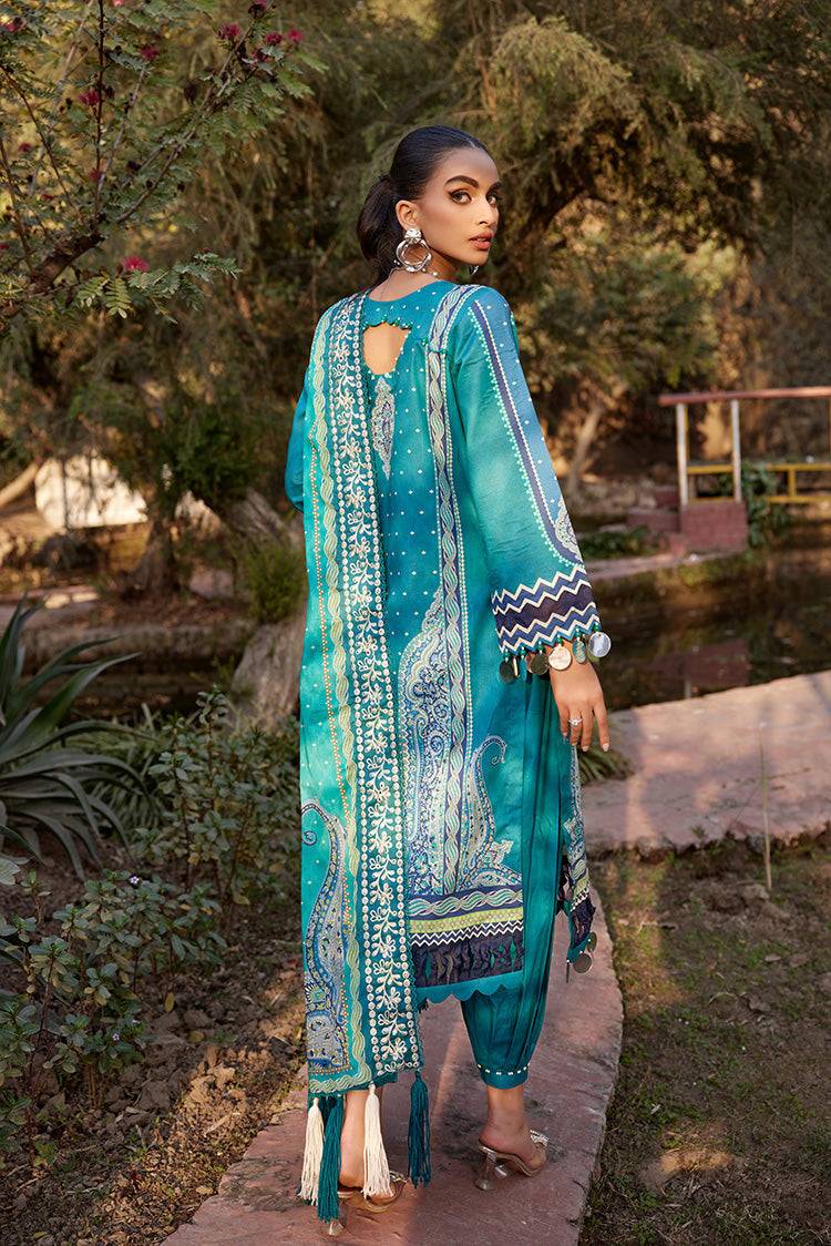Ellena | Luxury Embroidered Collection | D07 - Pakistani Designer Dress - by Ellena | Type: Luxury - 100% Original at Saira Sultan