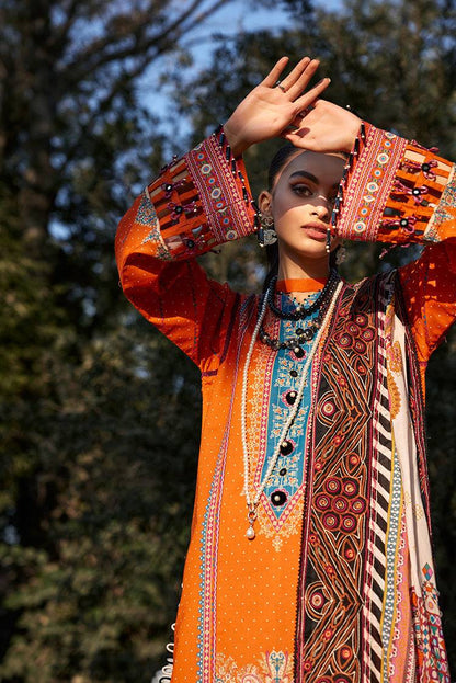 Ellena | Luxury Embroidered Collection | D13 - Pakistani Designer Dress - by Ellena | Type: Luxury - 100% Original at Saira Sultan