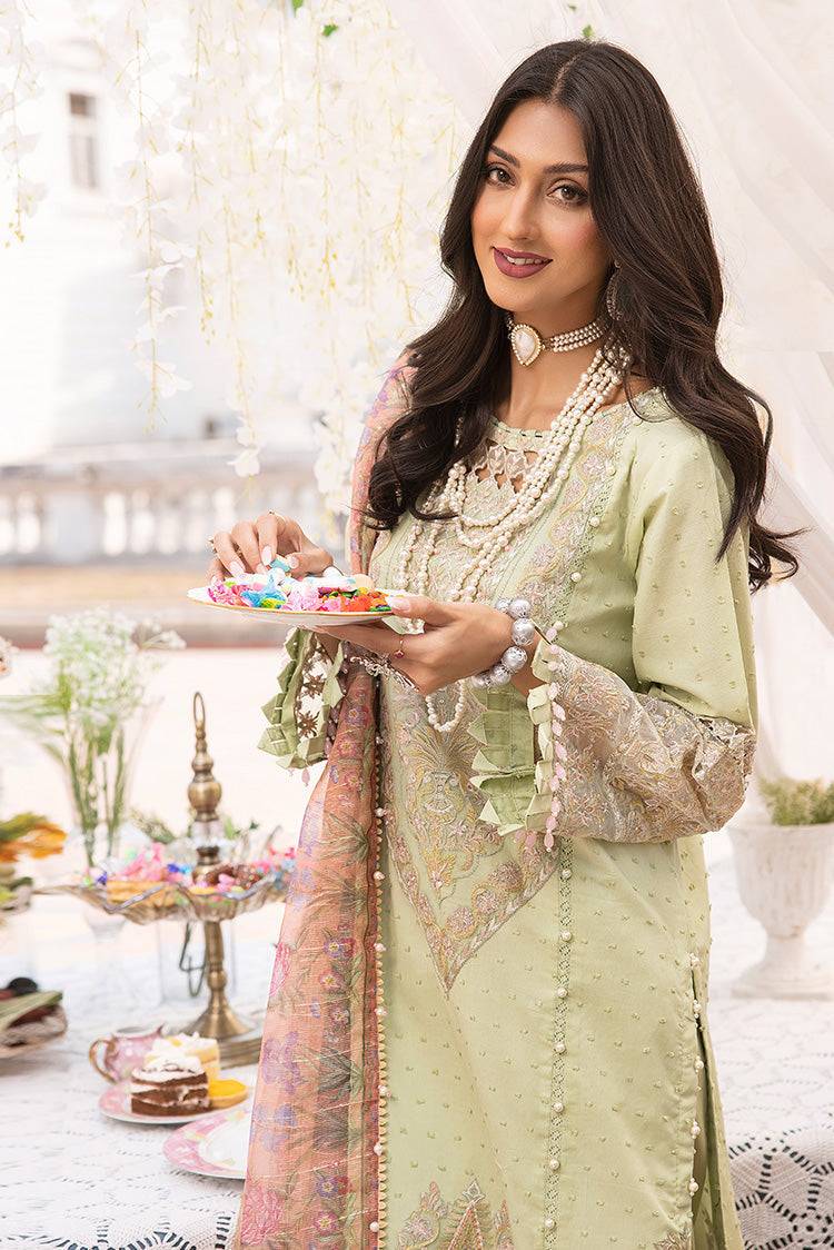 Ellena | Luxury Embroidered Collection | D21 - Pakistani Designer Dress - by Ellena | Type: Luxury - 100% Original at Saira Sultan