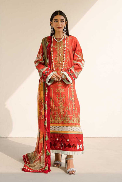 Ellena | Luxury Embroidered Collection | D18 - Pakistani Designer Dress - by Ellena | Type: Luxury - 100% Original at Saira Sultan