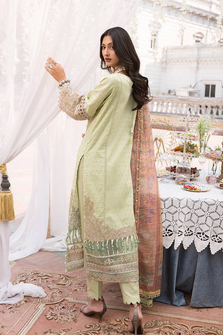 Ellena | Luxury Embroidered Collection | D21 - Pakistani Designer Dress - by Ellena | Type: Luxury - 100% Original at Saira Sultan