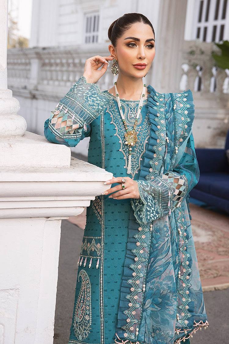 Ellena | Luxury Embroidered Collection | D19 - Pakistani Designer Dress - by Ellena | Type: Luxury - 100% Original at Saira Sultan