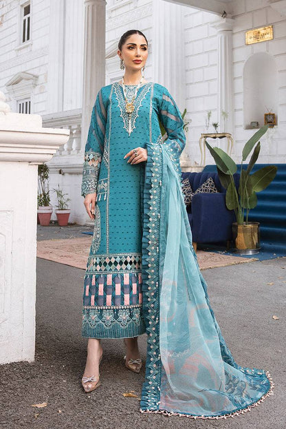 Ellena | Luxury Embroidered Collection | D19 - Pakistani Designer Dress - by Ellena | Type: Luxury - 100% Original at Saira Sultan