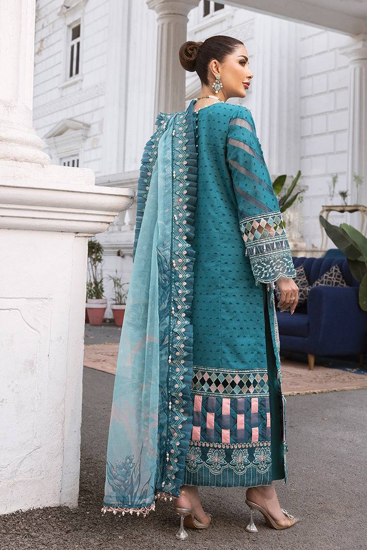 Ellena | Luxury Embroidered Collection | D19 - Pakistani Designer Dress - by Ellena | Type: Luxury - 100% Original at Saira Sultan