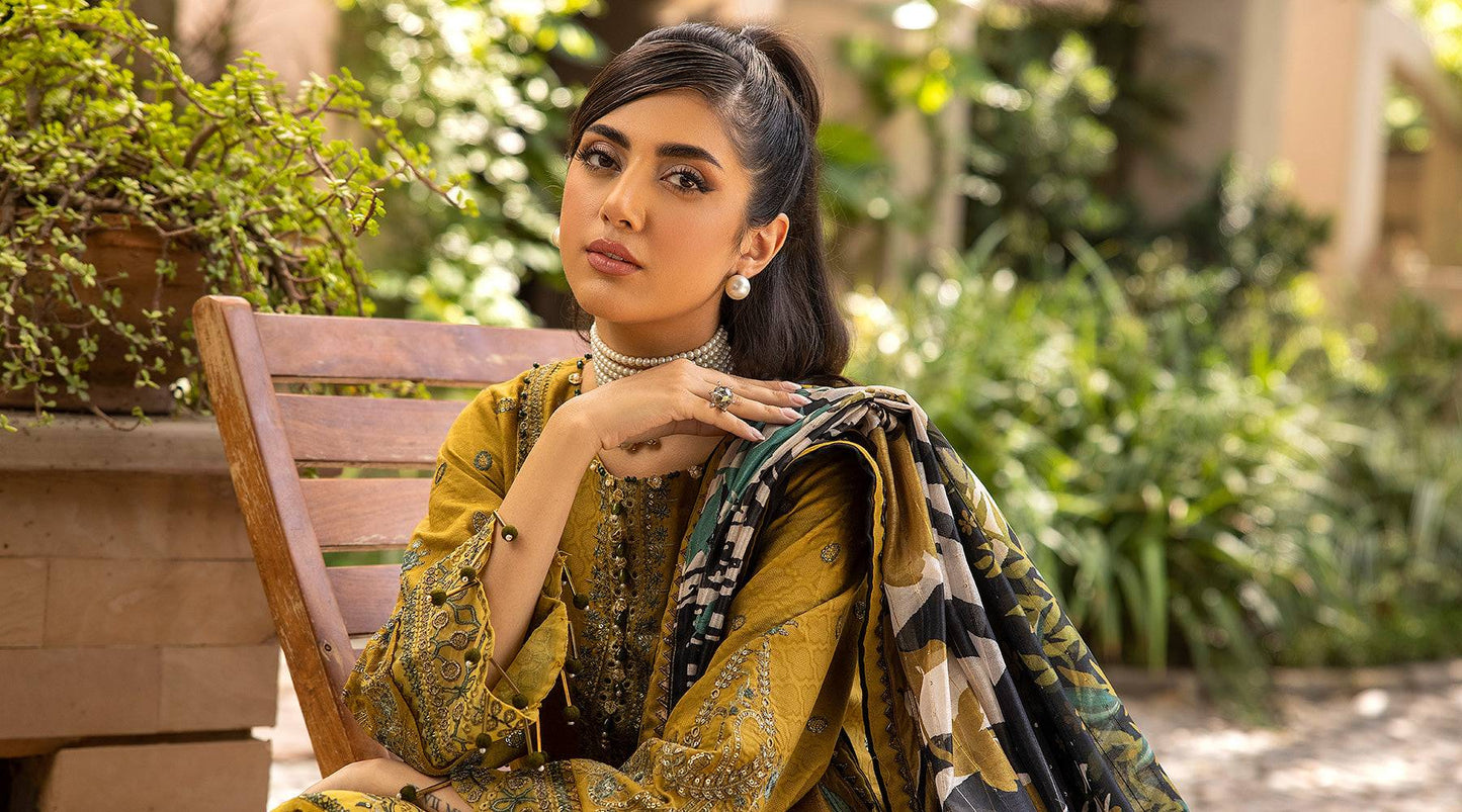 Ellena | Luxury Embroidered Collection | D17 - Pakistani Designer Dress - by Ellena | Type: Luxury - 100% Original at Saira Sultan