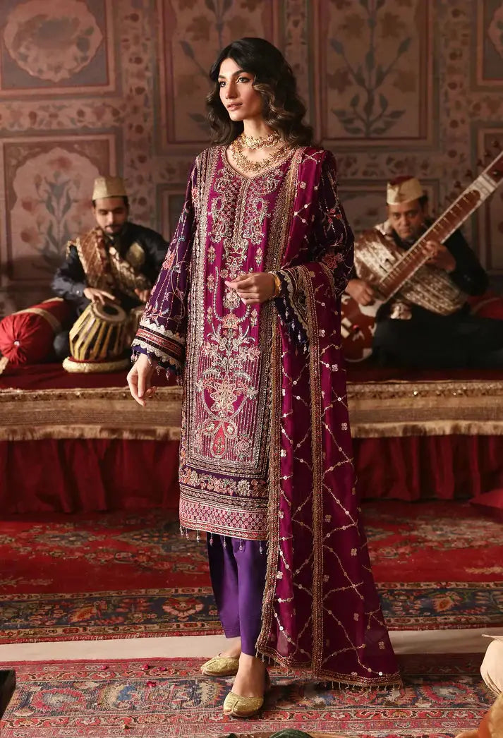 Emaan Adeel | Ghazal Luxury Formals | GH-01 - Pakistani Designer Dress - by Emaan Adeel | Type: Formal - 100% Original at Saira Sultan