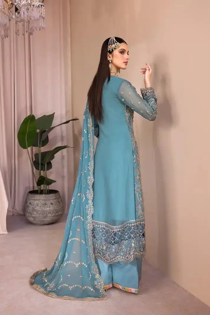 Emaan Adeel | Romansiyyah Luxury Formals 23 | RM-05 MIYASA - Pakistani Designer Dress - by Emaan Adeel | Type: Formal - 100% Original at Saira Sultan