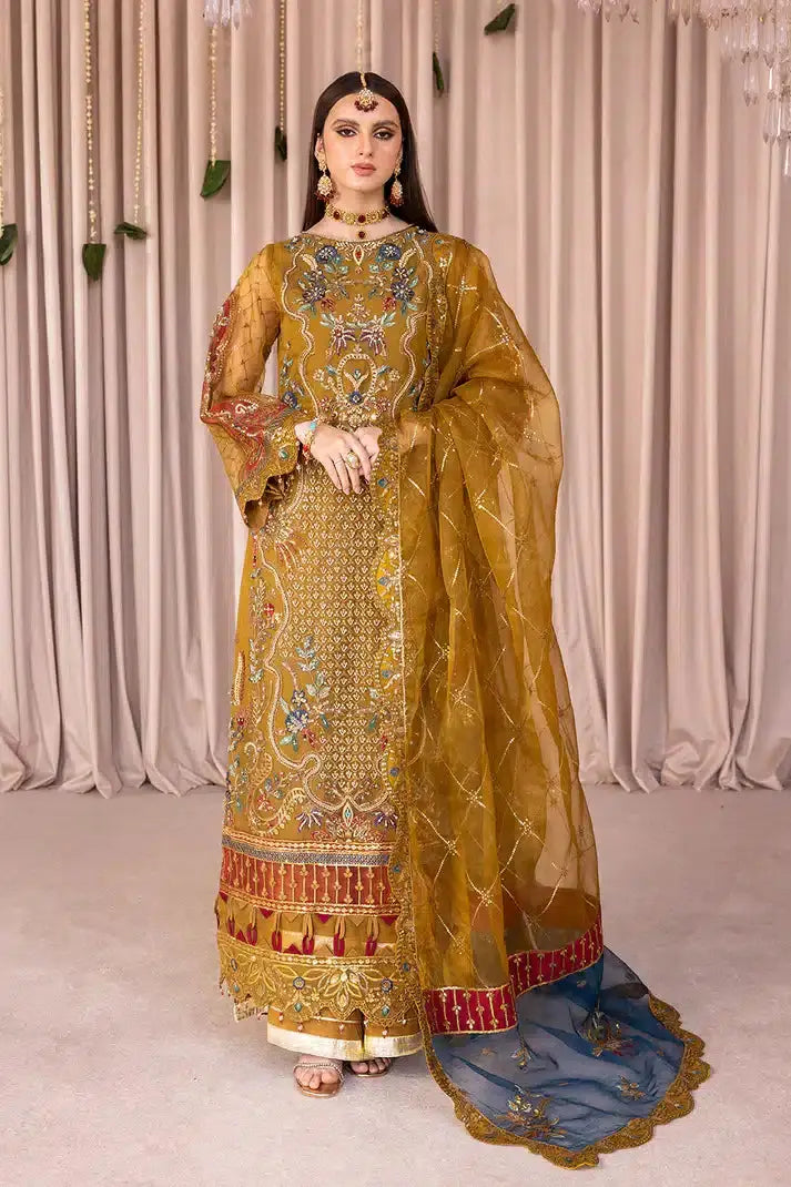 Emaan Adeel | Romansiyyah Luxury Formals 23 | RM-09 MISHA - Pakistani Designer Dress - by Emaan Adeel | Type: Formal - 100% Original at Saira Sultan