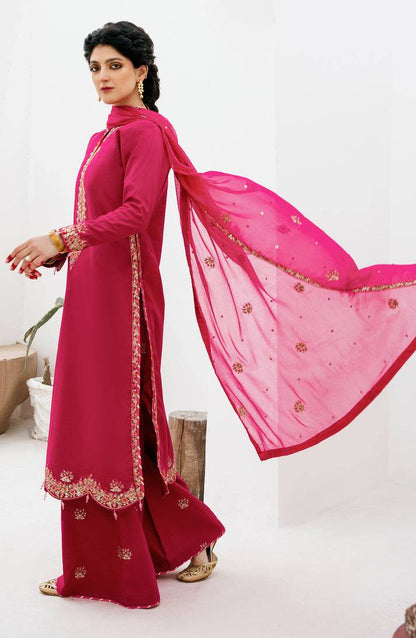 Emaan Adeel | Gul Mohr Eid Pret | DANEEN - Pakistani Designer Dress - by Emaan Adeel | Type: Luxury - 100% Original at Saira Sultan