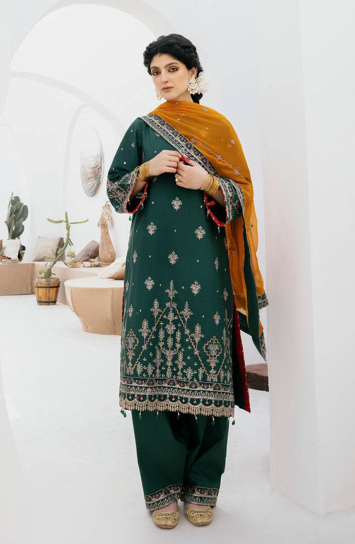 Emaan Adeel | Gul Mohr Eid Pret | NUHA - Pakistani Designer Dress - by Emaan Adeel | Type: Luxury - 100% Original at Saira Sultan