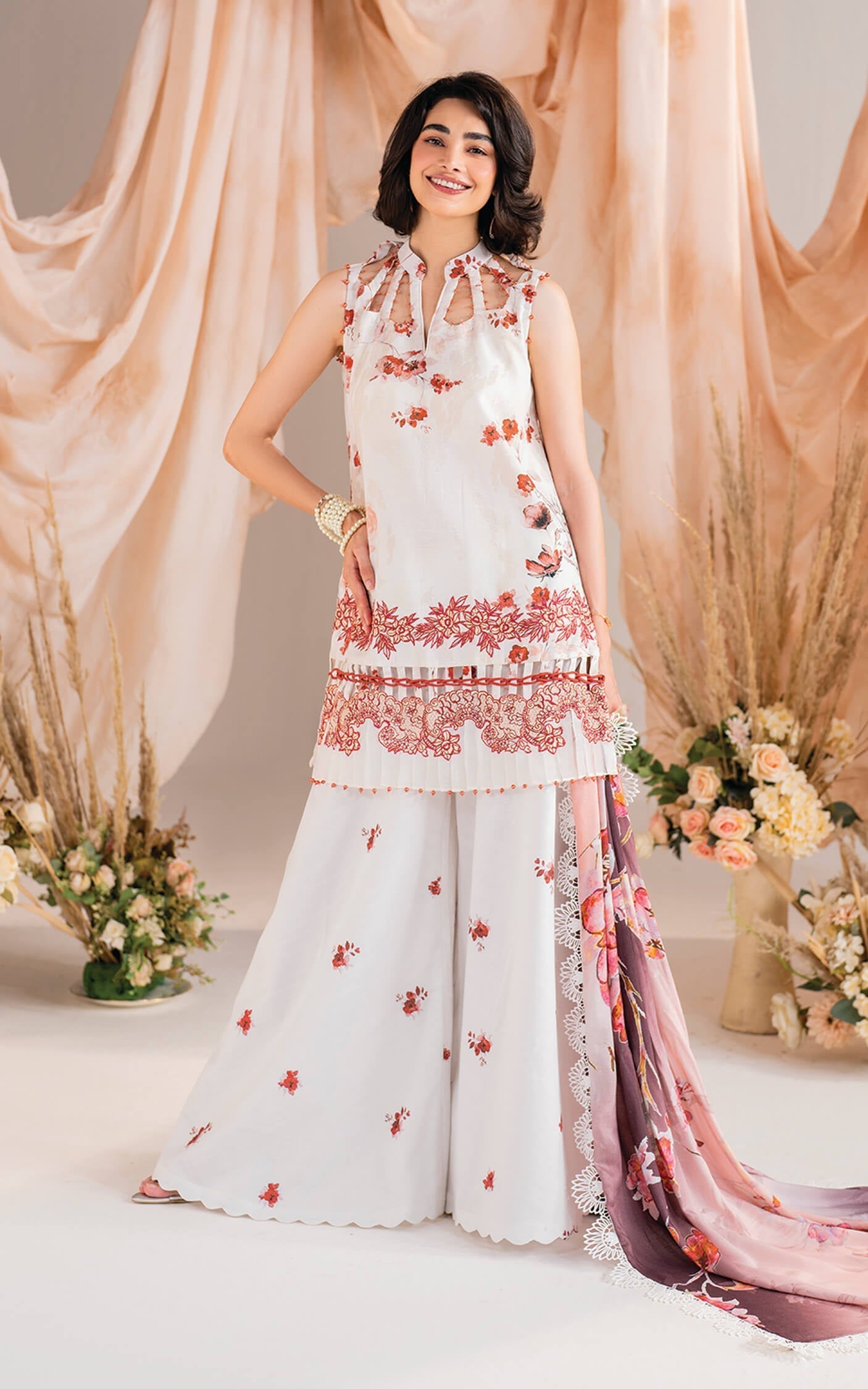 Asifa and Nabeel | Winter Meraki 24 | Embroider-MW-15 - Pakistani Designer Dress - by Asifa and Nabeel | Type: Ladies Clothes - 100% Original at Saira Sultan