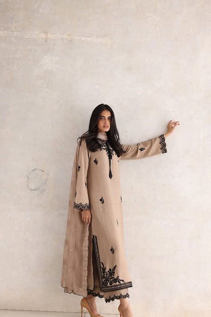 Sana Abbas | Luxury Pret | Emira S Beige Pure Karandi