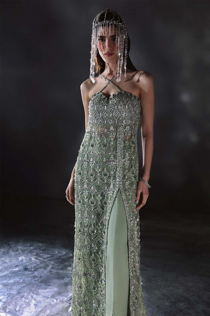 Enzo | Chateau De Lumiere | ‰clat Custom Size Light Pistachio Net