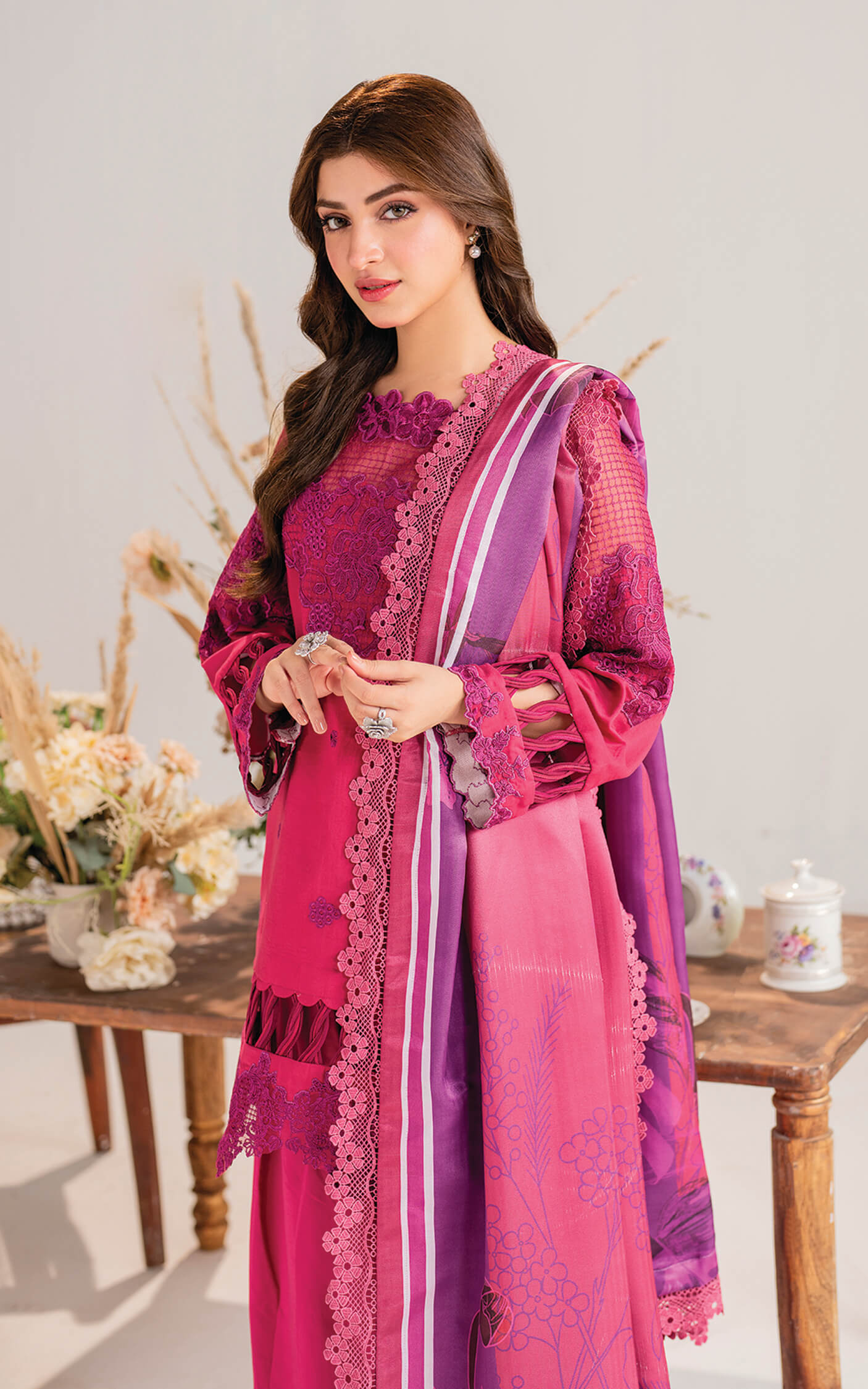 Asifa and Nabeel | Winter Meraki 24 | Essence-MW-14 - Pakistani Designer Dress - by Asifa and Nabeel | Type: Ladies Clothes - 100% Original at Saira Sultan