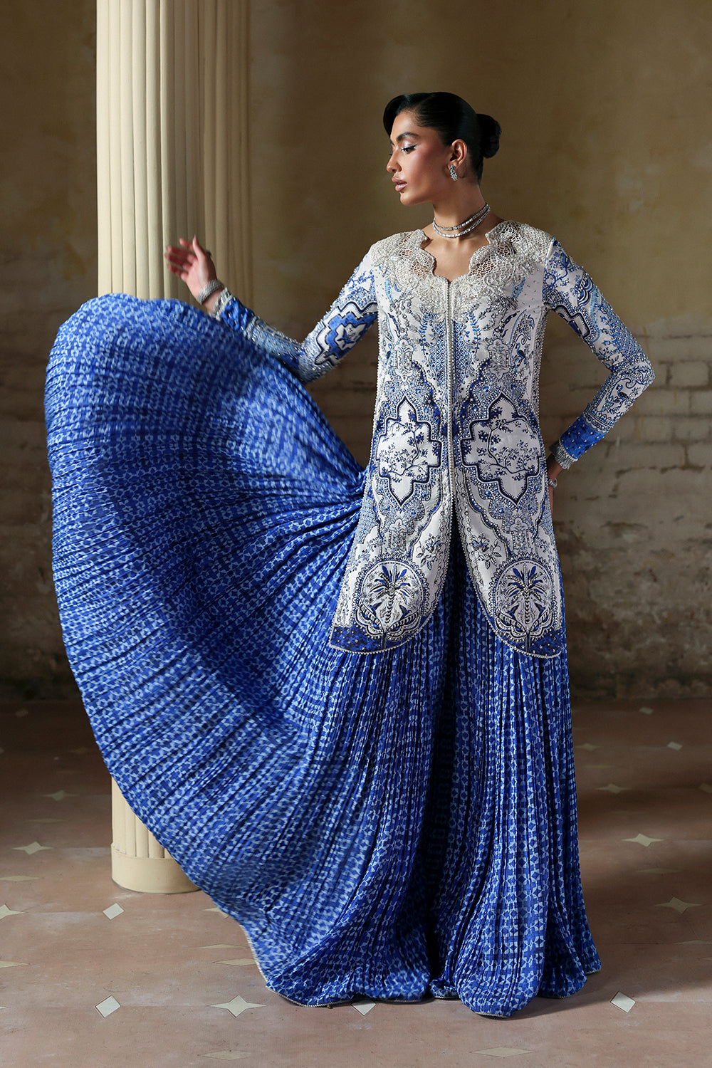 Soraya | Lumene Festive'25/26 | Evadia - Pakistani Designer Dress - by Soraya  - Type : Ladies Clothes - 100% Original at Saira Sultan