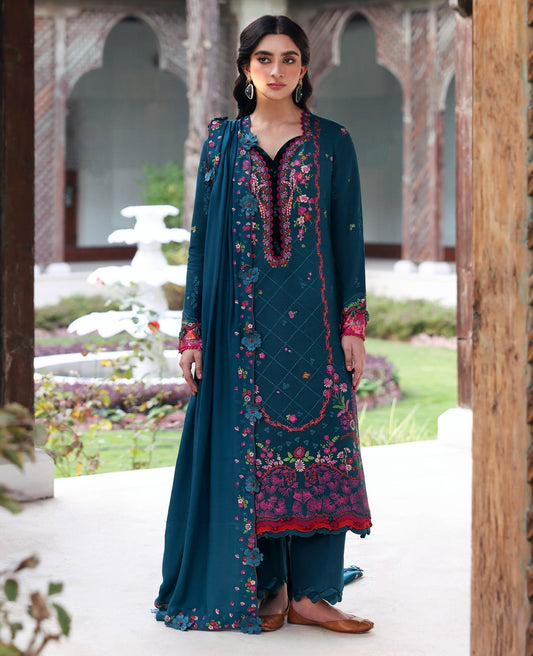 Republic Womenswear | Amaris Luxury Shawl 25 | Evania by Republic Womenswear - Designer Dress  - Type : Ladies Clothes - Available at Saira Sultan - 100% Original 