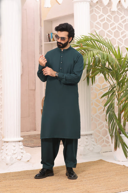 TGM | Men Fancy Wedding | Evergreen Jade (3 Piece) Medium