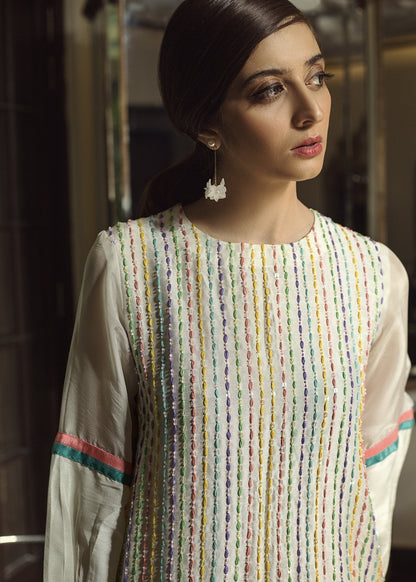 Hana | Serendipity Ready to Wear | French Vanilla S Off White Raw Silk