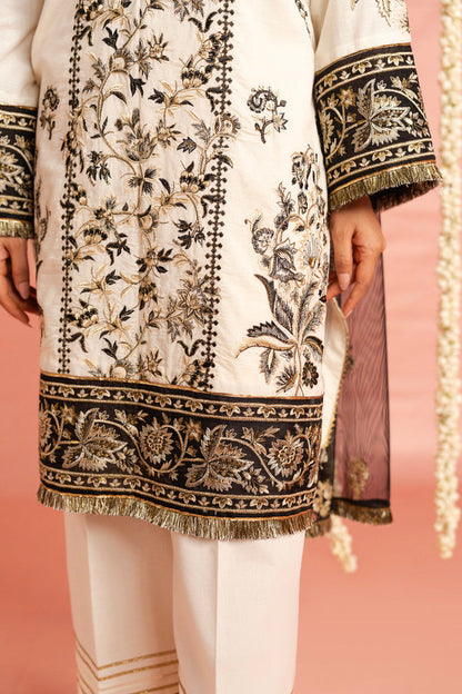 Al Karam | Festive Summer 25 | RTS | SHIRT, TROUSER & DUPATTA 01 - Pakistani Designer Dress - by Al Karam - Type : Ladies Clothes - 100% Original at Saira Sultan