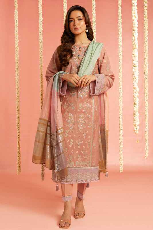 Al Karam | Festive Summer 25 | RTS | SHIRT, TROUSER & DUPATTA 04 - Pakistani Designer Dress - by Al Karam - Type : Ladies Clothes - 100% Original at Saira Sultan