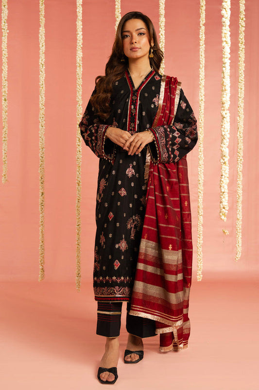Al Karam | Festive Summer 25 | RTS | SHIRT, TROUSER & DUPATTA 02 - Pakistani Designer Dress - by Al Karam - Type : Ladies Clothes - 100% Original at Saira Sultan