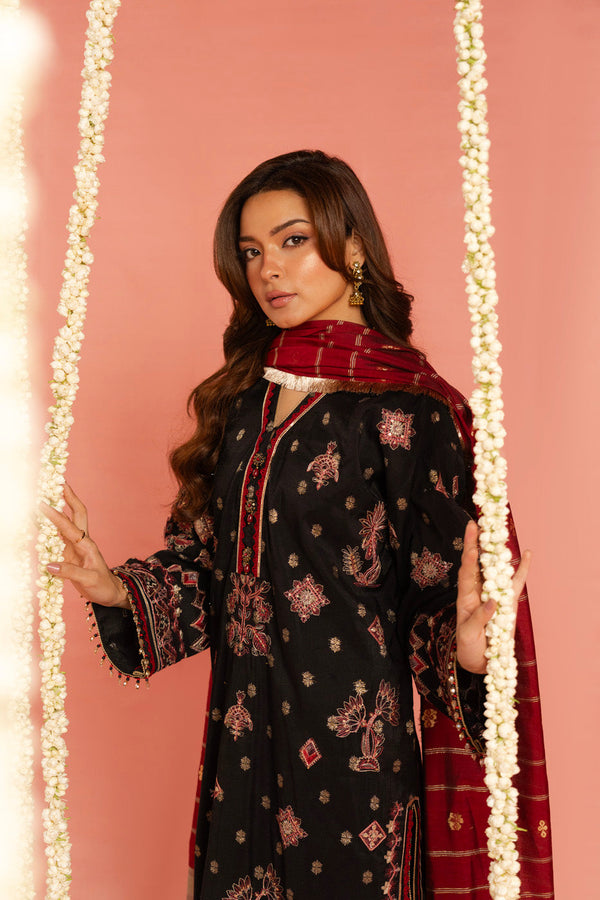 Al Karam | Festive Summer 25 | RTS | SHIRT, TROUSER & DUPATTA 02 - Pakistani Designer Dress - by Al Karam - Type : Ladies Clothes - 100% Original at Saira Sultan