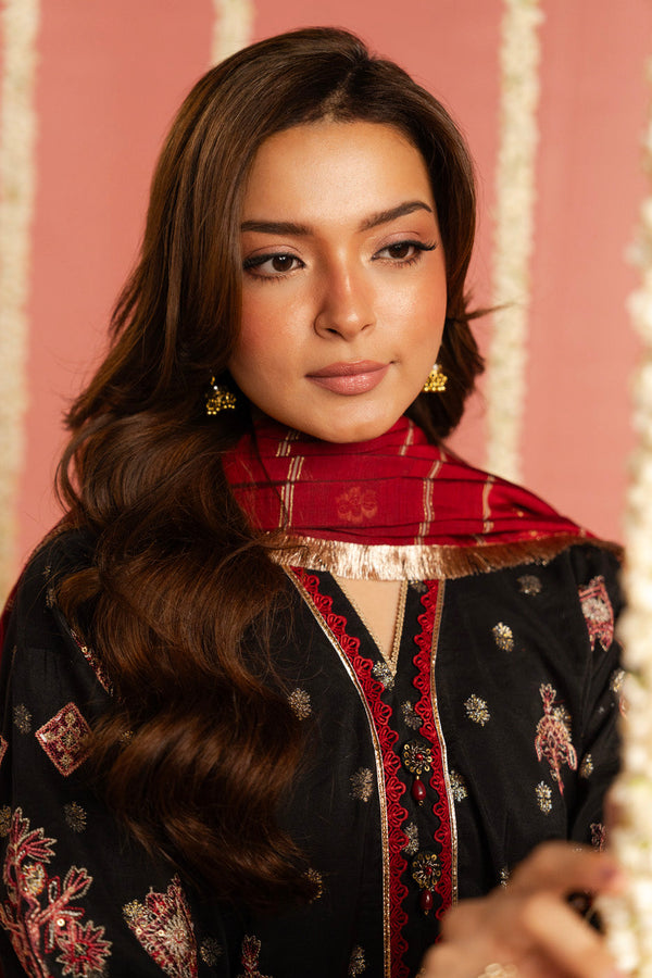 Al Karam | Festive Summer 25 | RTS | SHIRT, TROUSER & DUPATTA 02 - Pakistani Designer Dress - by Al Karam - Type : Ladies Clothes - 100% Original at Saira Sultan