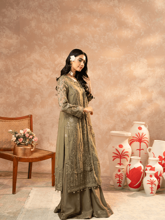 Zebtan | Zeenat Festive Collection | ZN-04 - Pakistani Designer Dress - by Zebtan | Type: Luxury - 100% Original at Saira Sultan