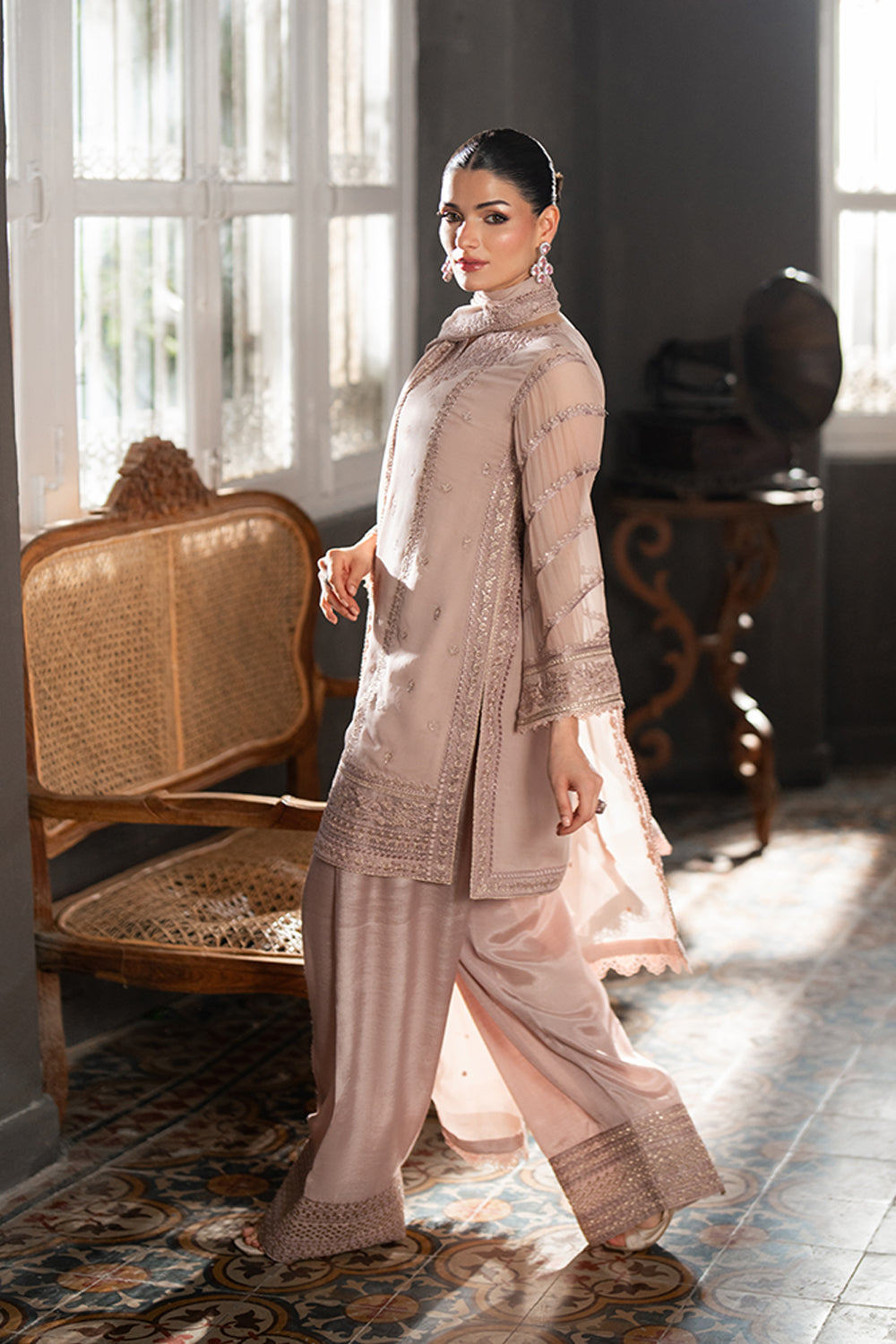 Azure | Ensembles | Faded Rouge - Pakistani Designer Dress - by Azure - Type : Ladies Clothes - 100% Original at Saira Sultan