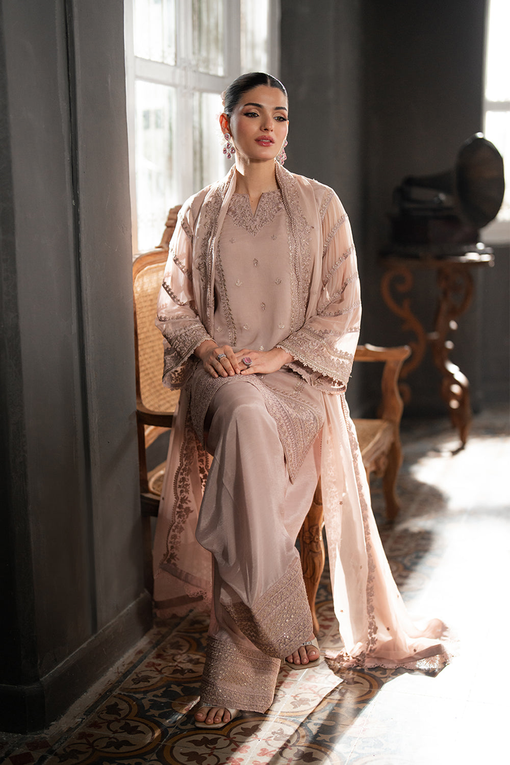 Azure | Ensembles | Faded Rouge - Pakistani Designer Dress - by Azure - Type : Ladies Clothes - 100% Original at Saira Sultan