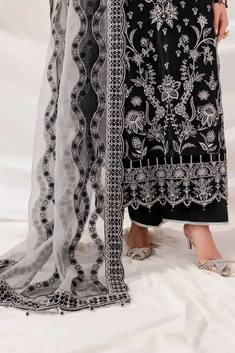 Farasha | Lumiere Luxury Collection 23 | Black Swan - Pakistani Designer Dress - by Farasha | Type: Formal - 100% Original at Saira Sultan