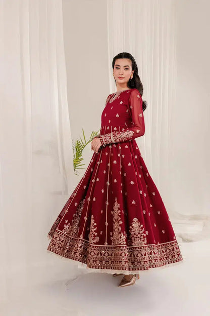 Farasha | Lumiere Luxury Collection 23 | Redsturt - Pakistani Designer Dress - by Farasha | Type: Formal - 100% Original at Saira Sultan