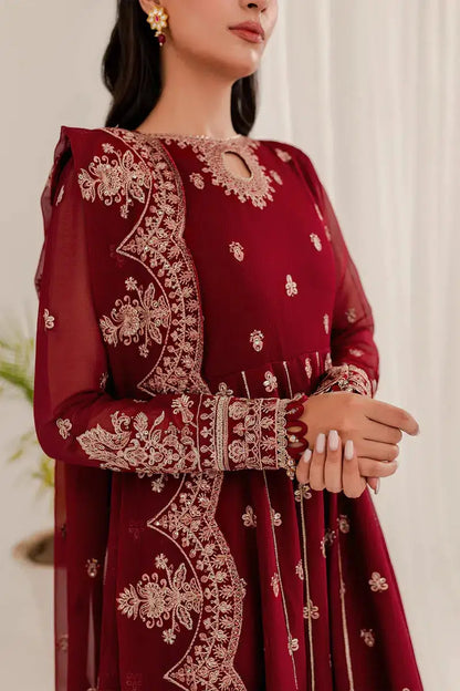 Farasha | Lumiere Luxury Collection 23 | Redsturt - Pakistani Designer Dress - by Farasha | Type: Formal - 100% Original at Saira Sultan