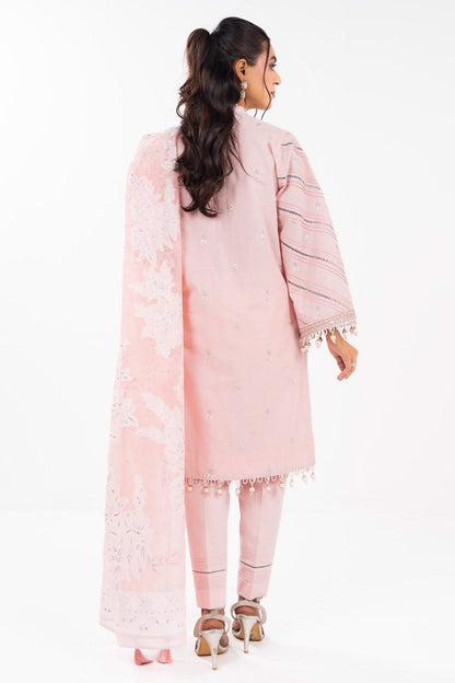 Al Karam | Festive Summer 25 | A-09 S Baby Pink Doriya