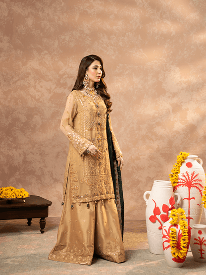 Zebtan | Zeenat Festive Collection | ZN-06 - Pakistani Designer Dress - by Zebtan | Type: Luxury - 100% Original at Saira Sultan