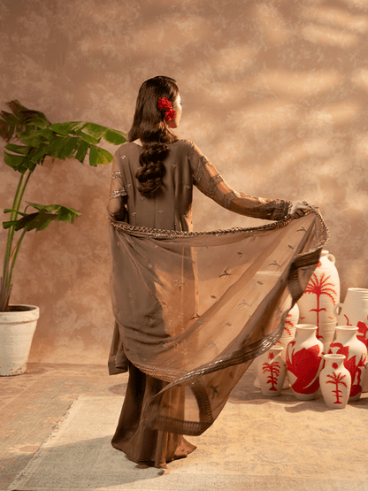 Zebtan | Zeenat Festive Collection | ZN-03 - Pakistani Designer Dress - by Zebtan | Type: Luxury - 100% Original at Saira Sultan